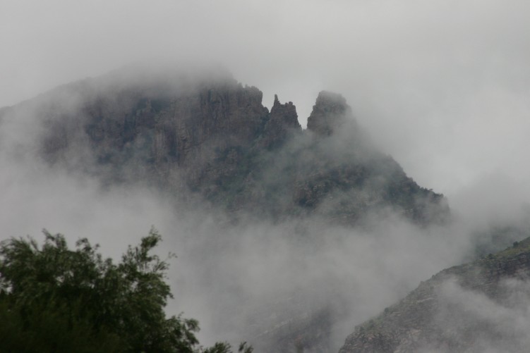 Finger Rock, early Setember 2014, the time of the rains.